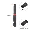 sourcing map 2pcs T27 Impact Rated Torx Bit 1/4" Hex