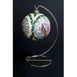 All Things Brooklyn Coney Island Brooklyn CHRISTMAS HOLIDAY ORNAMENT Large Hand Made Original Design