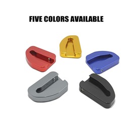 Motorcycle Kickstand Extension Pad Kick Stand Support Plate Foot Side Stand Assisted Parking for Goldwing 1800 F6B 2002-2014 2016-2017(Black)