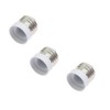 Glo-shine E26 E27 to E17 Socket Adapter,Medium Screw to Intermediate