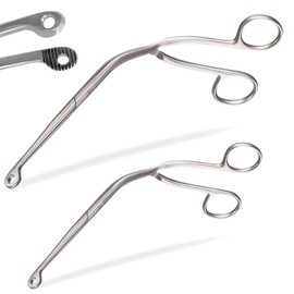 AAProTools Magill Forceps 6" + 8" (Infant + Child) ENT Anesthesia Instruments EMT EMS Supplies, Long Forceps, Stainless Steel Supplies