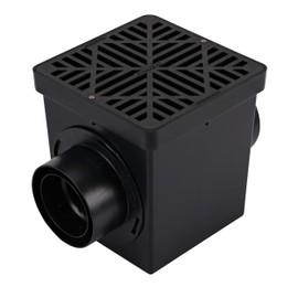 NDS 1243 Outlet Adapter for Catch Basin, Fits 3 in. & 4 in, No Size, Drain Pipes