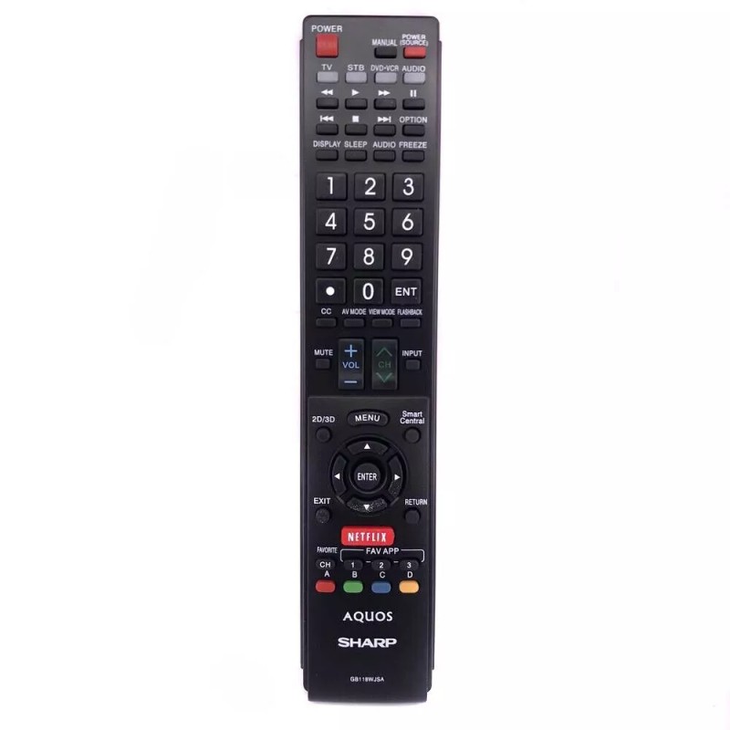 Sharp Original Sharp TV Remote Control LC-60LE830U LC-60LE831U LC-60LE832U LC-60LE835U