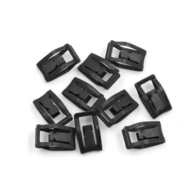 sourcing map Dashboard Holder Console Instrument Panel Metal Clips 7.5 x 17 mm Pack of 10