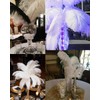 Happy Feather 16-18 inch Yellow Ostrich Feathers Craft for Wedding