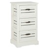 Safavieh American Homes Collection Samara Distressed Cream 3-Drawer Cabinet