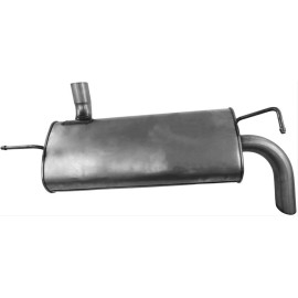 Carquest Walker Exhaust 70006 Muffler, Quiet-Flow SS, Stainless Steel, Fits Jeep, Each