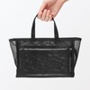 MUJI 84920844 Nylon Mesh Spa Pouch, Approx. 11.4 x 3.5
