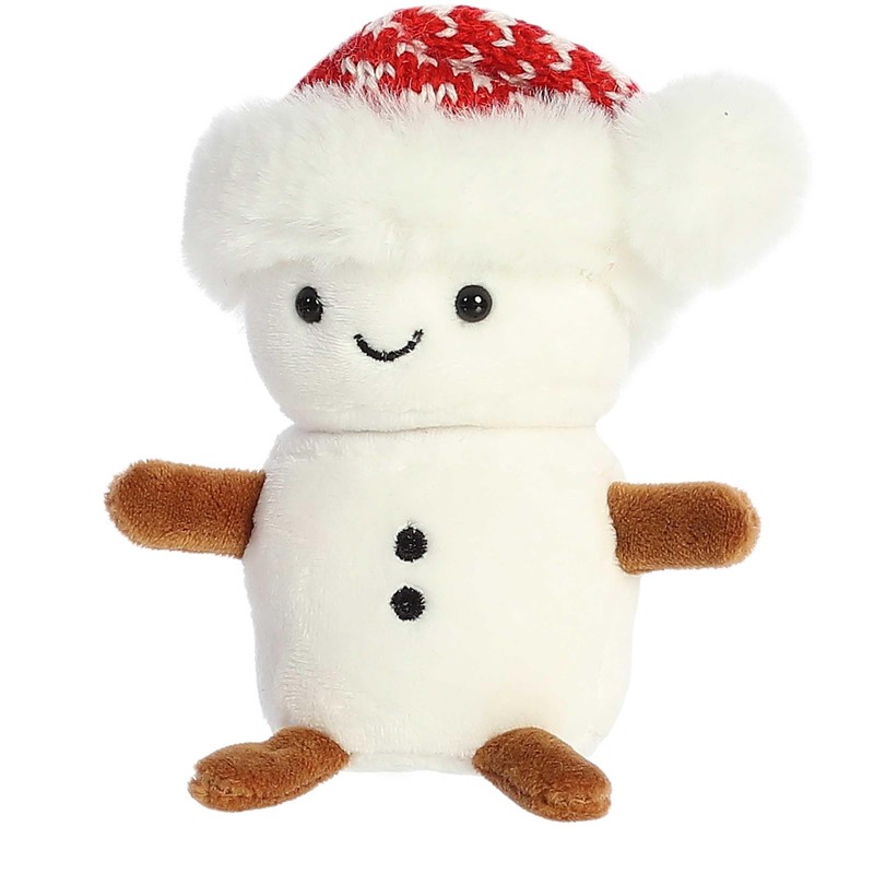 Aurora® Festive Holiday Lil Puff™ Stuffed Animal - Seasonal Cheer