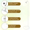 JaGely 2 Pcs Adjustable Shepherds Hook for Outdoor Heavy Duty