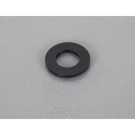 ESCOM3/3.2x8.0x0.8mm Flat Washer (TPR/Black/10 Sheets) EA949ZB-32