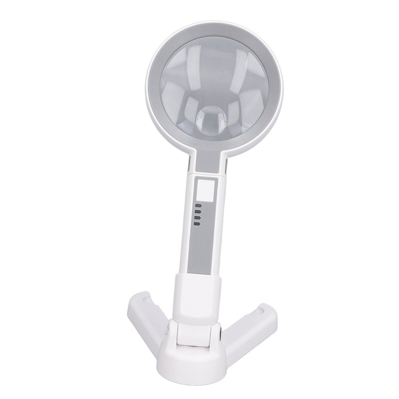 Magnifying Glass 5X 11X 18 LED Rechargeable 3 Brightness Levels