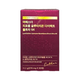 Yeo Esther Liposome Glutathione Direct Ultra 9X Film Type Glutathione 30 sheets 1 box / 여에스더 리포좀 글루타치온 다이렉트 울트라 9X 필름형 글루타치온 30매 1상자