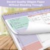 Weekly To Do List Notepad with 52 Undated Sheets（8.5"×11"）- Undated