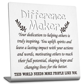 Job Promotion Gifts for Women, Positive Affirmation gifts For Women, Thank you Appreciation Gifts for Coworkers Boss Leaders Mentor Coach, Promotion gifts for Coworkers Decor Plaque-LSG48