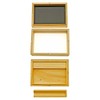 Rolling Supreme Sieve Wooden Box for Self-Turning - 14 x
