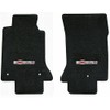 1997-2004 C5 Corvette Black 2pc Floor Mats - Z06 Logo