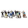 Dapol Model Railway Rail Workmen Plastic Kit - OO Scale