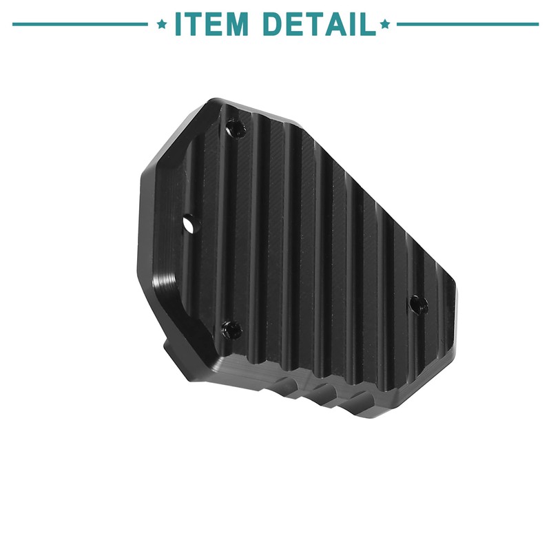 ACROPIX Motorcycle Kickstand Side Stand Extension Pad CNC Aluminum Alloy