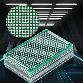 Universal PCB Circuit Board Double Sided Prototyping for DIY Soldering Electronic Experiments 4 x 6 cm 10 Pieces