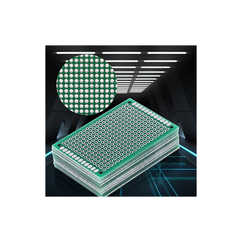 Universal PCB Circuit Board Double Sided Prototyping for DIY Soldering