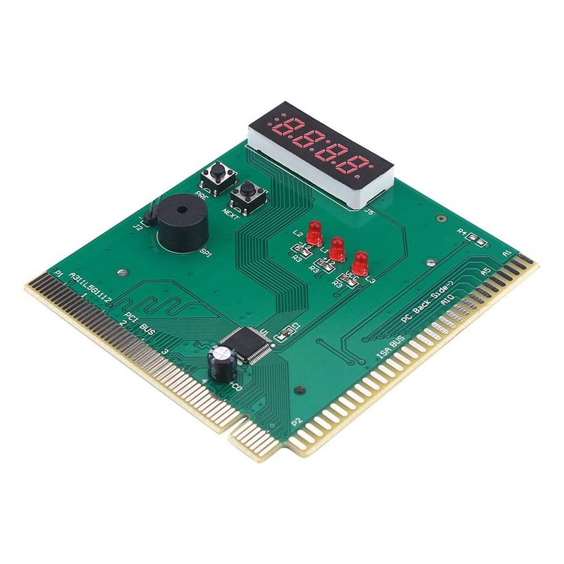 Goshyda Diagnostic Card, 4 Digit Card PC Analyzer Computer Diagnostic