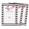 Inkdotpot 50 Striped kiss the miss good bye Bingo Game
