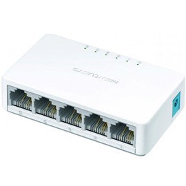 Mercusys MS105 Switch de Escritorio de 5 Puertos, 10 / 100 Mbps