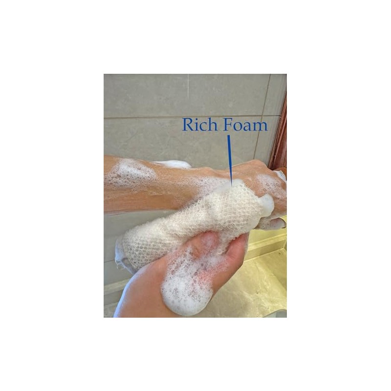 Rainbow Moon Paquete Paños Exfoliantes Rostro Cuerpo Baño Tejido Suave