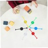 Gatuida 6pcs Magnetic Arrow Spinner Game Props Portable Plastic Pointers