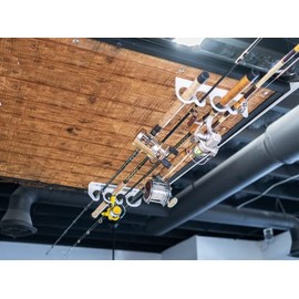 Piranha Small Overhead/Horizontal Fishing Rod Rack