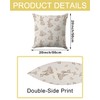 PreLiving Spring Easter Pillow Covers 20x20 Inch - Cute Bunny