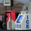 WizKids 4D Setting: Gas Station | Pre-Painted RPG Miniatures Scenery