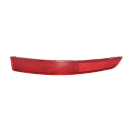INFINAUTO Bumper Reflector Rear Left 9.65"x1.38" Bumper Reflector Side Marker No.5C6945106B for Volkswagen Tiguan 2010-2017 Plastic Red Durable