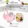 1450ml Bento Lunch Box Stainless Steel Compartment Thermal Bento Box