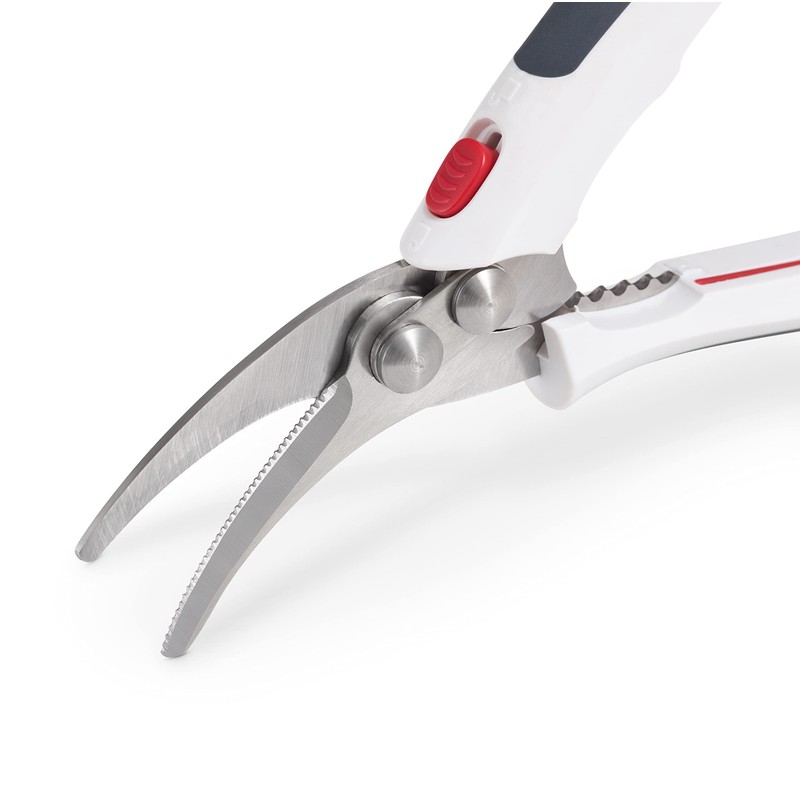 Zyliss E910039 Shellfish Shears, 22cm, Plastic/Stainless Steel, Multifunctional Shears for