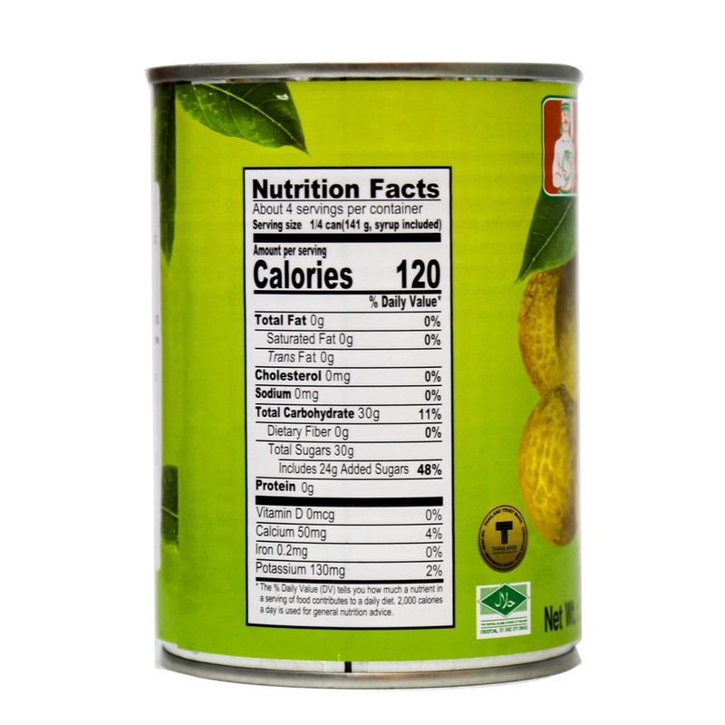 Chaokoh Longan in Syrup, 20 Ounce