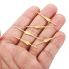 PATIKIL 34mm/1.34" Chandelier Bowtie Clips, 200Pcs Copper Chandelier Connectors Clips