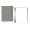 Fringe Studio Medium Size Signature Edition Spiral Notebook, Faux Leather