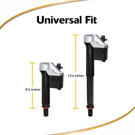 Korky Standard 2-inch Complete Toilet Repair Kit, Fixes: Running, Noisy, No/Slow Refill, and No/Weak Flush Toilets, Easy to Install, 4010MP