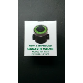 Gasav-R WA-3 Automatic Gas Shut-Off and Timer Valve with 1/2" IPS