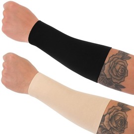 Canmore Tattoo Scar Tattoo Covering Cover, large (circumference 32cm), 2 pieces, black / 캔모어 타투 흉터 문신 가리개 가리기 커버, 대(둘레 32cm), 2개, 블랙