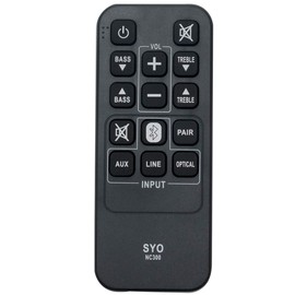 NC300 NC300UH Replacement Remote Control Applicable for Sanyo FWSB405FS FWSB405F Soundbar Home Audio System