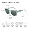 ZENOTTIC Polarized Sunglasses for Womens Square: Trendy Classic Sun Glasses