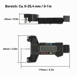 Belt Tension Meter, 2GT Timing Belt Tension Meter for 3D Printer Synchronous Belt Tension