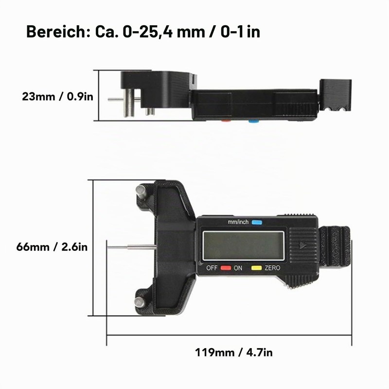 Belt Tension Meter, 2GT Timing Belt Tension Meter for 3D