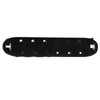 Guitar Roller Saddle Bridge Aluminium Alloy Black Tune Tailpiece Bridge