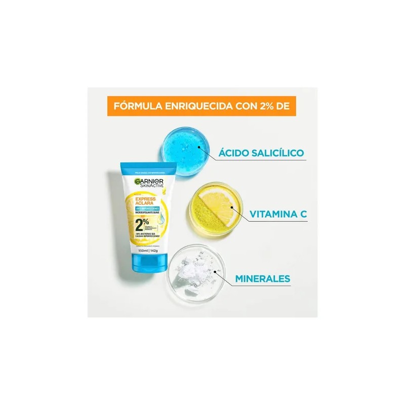 Limpiador Profundo Antiimperfecciones Express Aclara 150ml Garnier