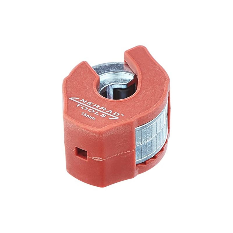 NERRAD Tools NT3015 Ratchet Action Copper Tube Cutter, Red/Silver, 15