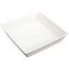 aika Tall Square Saucer, No. 8, White